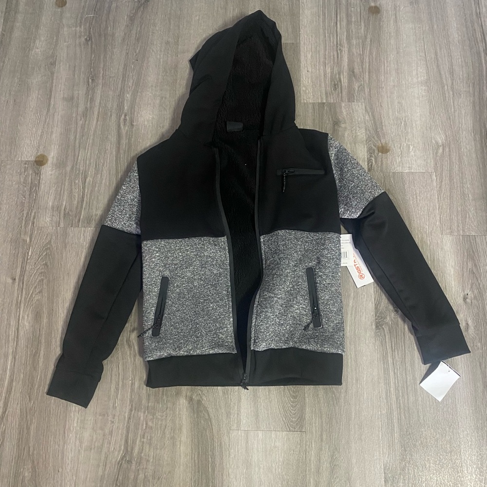 RGSTR Black and Gray Youth Jacket